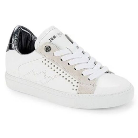 Zadig & Voltaire women’s Low Top Flash Sneakers size EU 37 / US 6 new in box - Picture 1 of 6